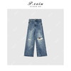 04-2潘依绣丁丁宠粉港风水洗虚破立体牛仔裤 Q6748 商品缩略图0