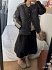 D012244男女同款叠穿单品保暖运动条纹舒适棉服 商品缩略图8
