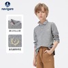 【纳维凯尔】【120-165】意大利小帆船纯棉印花男童长袖POLO衫 商品缩略图2