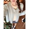 <曾小咸推荐>现货秒杀 ！微信超特价！韩系假两件针织开衫 日常189.99 立减100 秒杀89.99！！ 商品缩略图2