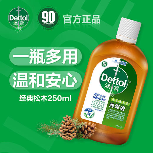滴露消毒液250ml*3瓶 商品图0