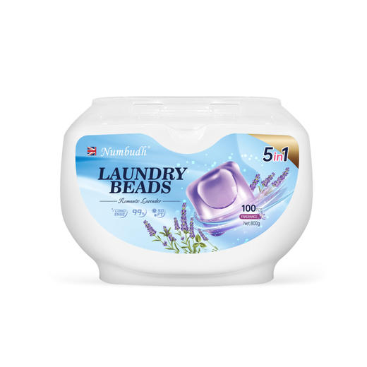 南堡洗衣凝珠（薰衣草香氛） 800g 100粒*2 商品图5