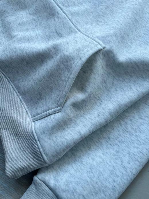 D012249高克重定织抓绒面料双色可选重磅抓绒连帽卫衣 商品图10
