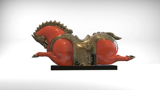 53度500ml景芝生肖马(1*1*2)礼盒装【2026新春好品】 商品图0