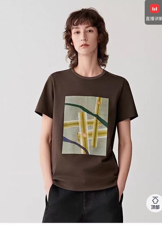 D012277女装2026年春季新款全棉水洗短袖T恤 商品图9