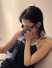 一店k （客供进口醋酸板材！）当你拥有这幅墨镜 你就会拥有无数张超帅的自拍！！好看炸了！方圆脸也闭眼拍！真的好看又高级 还得是小香！墨镜一带感觉已经在巴黎了！辛芷蕾王一博同款 商品缩略图3