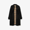 【一】BURBERRY 巴宝莉 女士肯辛顿版型 – 中长款 Heritage Trench 风衣 黑色 8079409 A1189 商品缩略图1