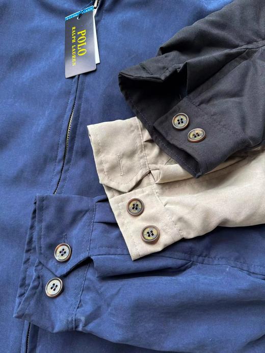 D012242老钱风老干部立领工装哈灵顿防水夹克外套 商品图2