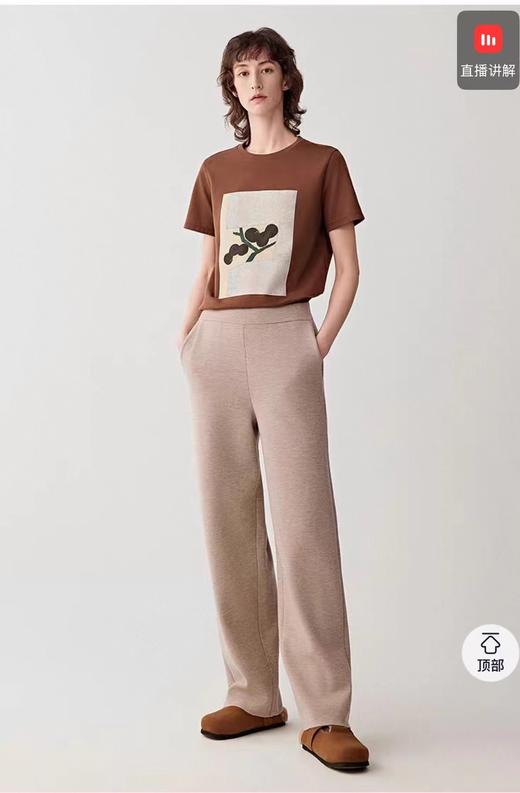 D012277女装2026年春季新款全棉水洗短袖T恤 商品图6