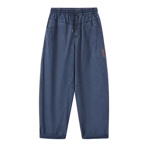 ONIARAI/鬼洗26春季棒系列招财猫水洗宽松廓形弯腿长裤男 26N4402 商品图4