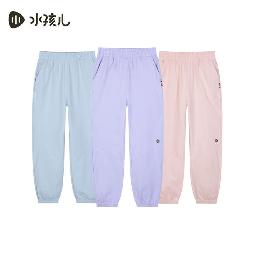 水孩儿童装薄款长裤女2026春夏新款男童透气运动裤中大童棉感裤子 商品图4