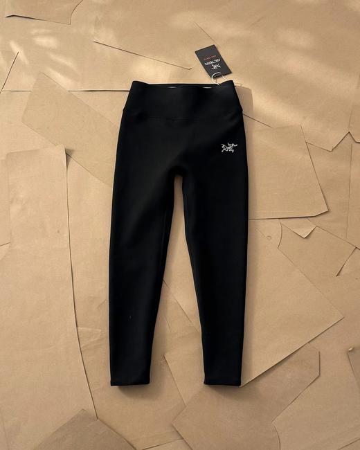 F012232休闲百搭巨显瘦女士加绒加厚保暖绣花塑身裤 商品图3