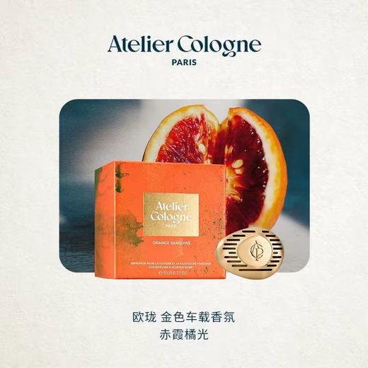 【OTL专场】欧珑金属车载香氛扩香套装5g-4款赤霞橘光、无极乌龙、茶花香颂、雪松之恋  商品图3