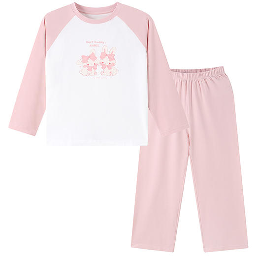 男女童家居服套装春季新款安奈儿童装JM611736 商品图7
