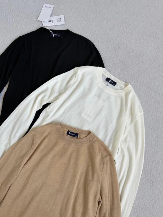 F012219女士针织衫秋季纯色打底衫休闲上衣潮 商品图3