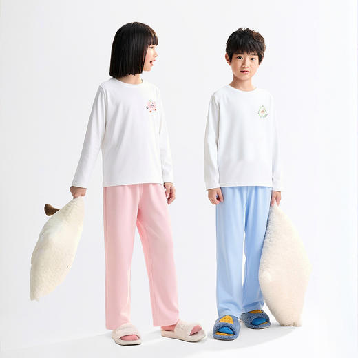 男女童家居服套装春季新款安奈儿童装JM611735 商品图3