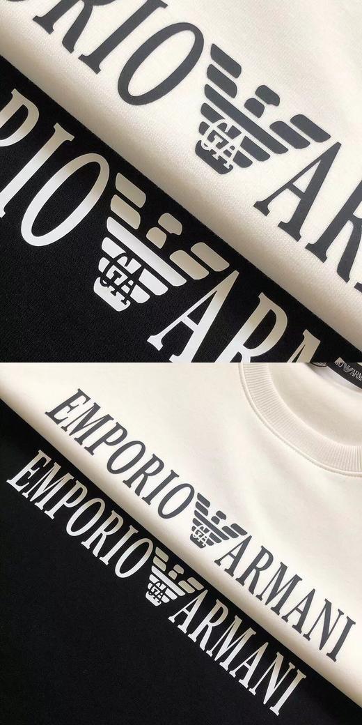 F012221胸前字母logo胶印加绒圆领卫衣男女同款 商品图11