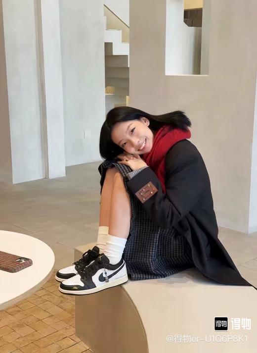 马年限定国风新中式Air Jordan 1礼盒款 潮流精致休闲耐磨低帮复古篮球鞋 商品图5