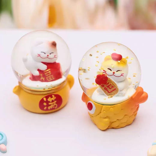 好运猫水晶球水晶球-纪念日百货门店同款169444125 商品图2