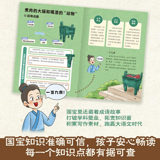 大国宝 小百科 思维导图式解析约100个国宝 1000+知识点串联国宝前世今生 电子工业出版社 商品图3