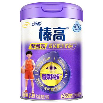 伊利QQ星榛高紫金儿童成长奶粉4段3岁+700g*2罐 CBP/DHA/乳铁蛋白高钙 商品图4