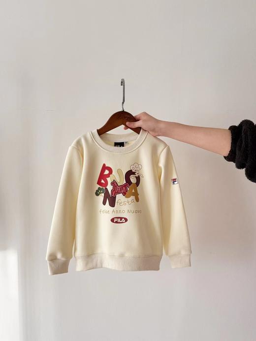 D012271金马卡通字母儿童款圆领加绒卫衣 商品图13