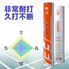 飞羽 羽毛球 训练级 优质鸭毛 橙羽-C600 商品缩略图1