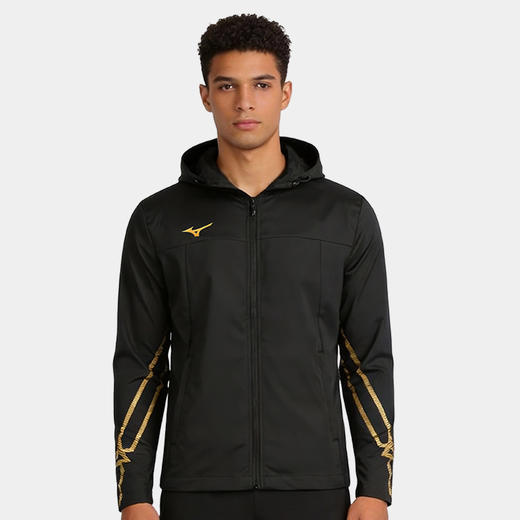 小李子Mizuno美津浓梭织足球运动比赛训练夹克成人男P2CC23Z909 商品图2