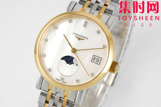 “优雅态度，真我个性” 浪琴AF博雅月相系列 女士腕表 表径30mm 优雅尺寸 商品图1