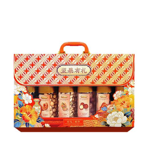 【新年好礼❗️坚果有“礼”盒】一口咬下，坚果香气四溢，年味十足，幸福满满！坚果炒货干果夏威夷果开心果休闲零食，马年新年送礼好物年货礼盒L 商品图4