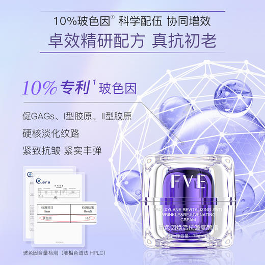 FVE 玻色因焕活抗皱复颜霜15g（有效期到2026年6月12日） 商品图3