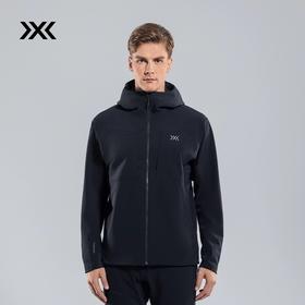 X-BIONIC风盾Schoeller软壳连帽夹克男(S3) 秋冬防风耐磨软壳衣 24837N