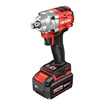 大有（Devon）20V无刷电动扳手大扭力5760冲击电动风炮架子工木工单机头 商品图2