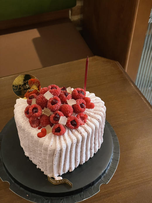 情人节心形树莓奶油蛋糕（图片为6寸效果） 商品图0