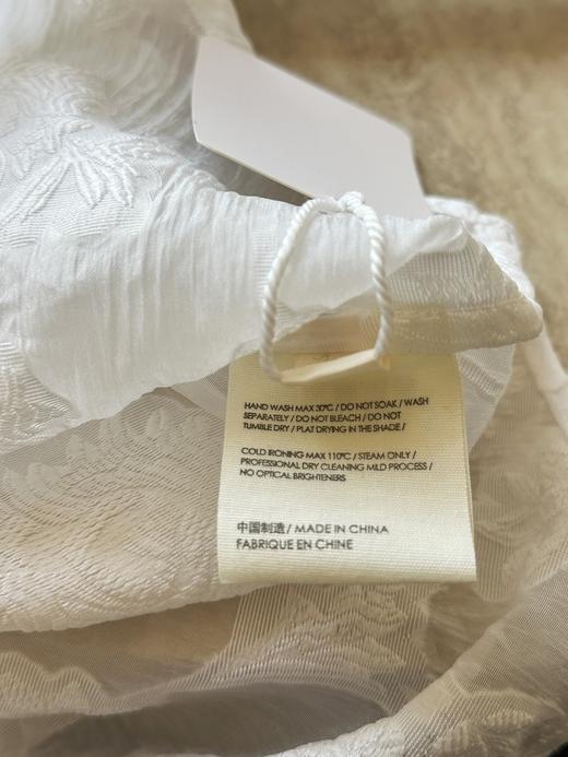 Fab*同款洛可可微透高级感剪花罩衫上衣 商品图13