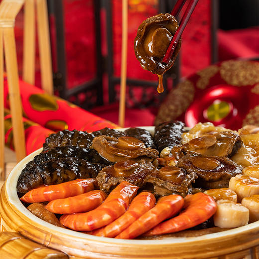 家肥屋润佛跳墙盆菜4.6斤6人份 鲍鱼花胶海参高档送礼 商品图2