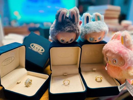 【官价7-8折】原价28800 meini佛罗伦萨高级定制工坊-【东方织锦系列】黄金 天然钻石 手工 低调 品味 戒指 商品图2