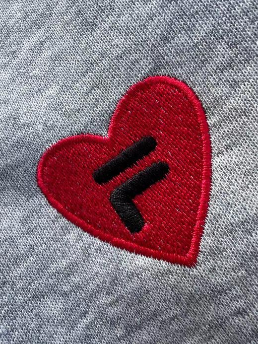 D012251爱心刺绣+后背大印花加绒保暖圆领卫衣 商品图10