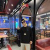 F012225胸前战马刺绣logo两色情侣款圆领卫衣 商品缩略图3