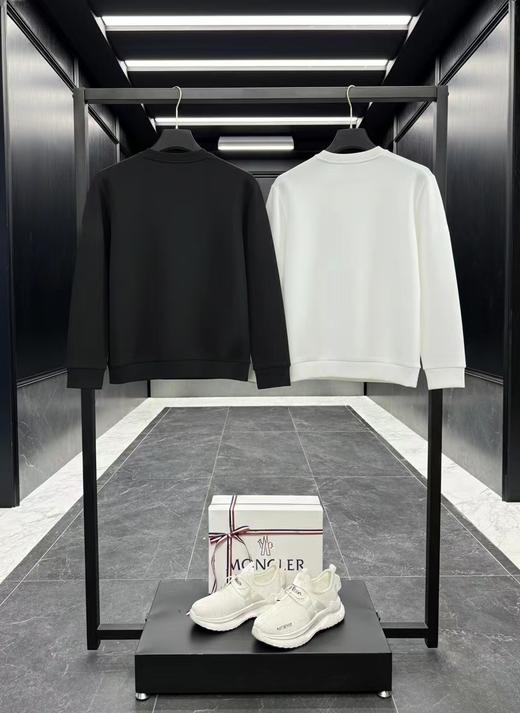 F012224重工刺绣大标设计圆领卫衣男女同款 商品图1