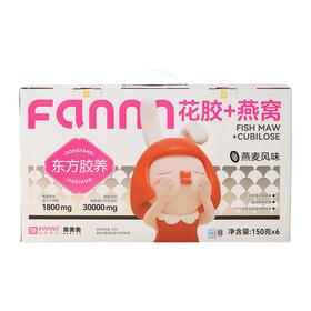 滋养有范牛奶燕窝鲜炖花胶燕麦风味150g*6