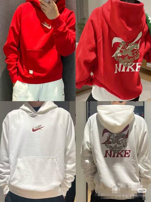 26SS马年限定新年款加绒加厚连帽卫衣 Z-15809 商品图4