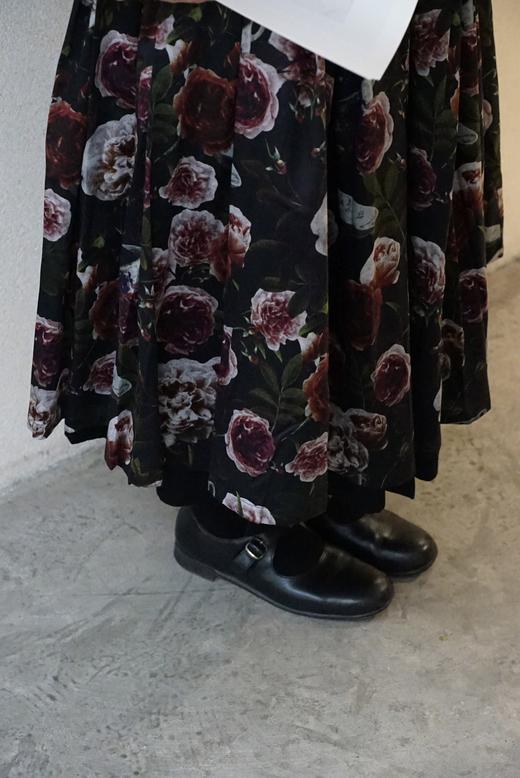 ECOLE DE CURIOSITES限定花纹半裙 商品图0