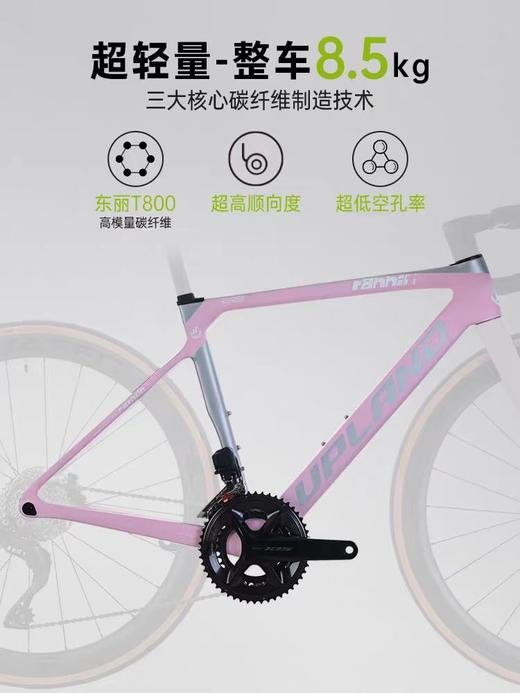 UPLAND（阿普兰）生肖兔碳纤维27.5寸油压碟刹碳纤维山地车 商品图4