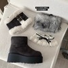【多种穿法】厚底加绒雪地靴 加厚毛绒 锁温保暖 厚底增高显瘦 任意搭配 商品缩略图9