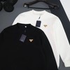 F012226新款春季胸前字母logo两色圆领卫衣男女同款 商品缩略图4