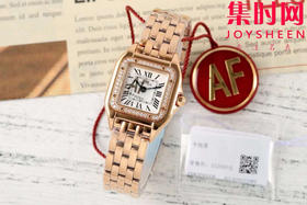 与豹同行 一跃入心 AF卡地亚猎豹系列 小号表盘尺寸：22×30mm 女士腕表