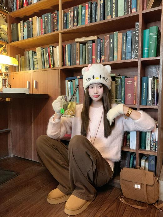 <曾小咸推荐>现货秒杀 ！微信超特价！韩系毛绒毛衣 日常179.99 立减90 秒杀89.99！！ 商品图8