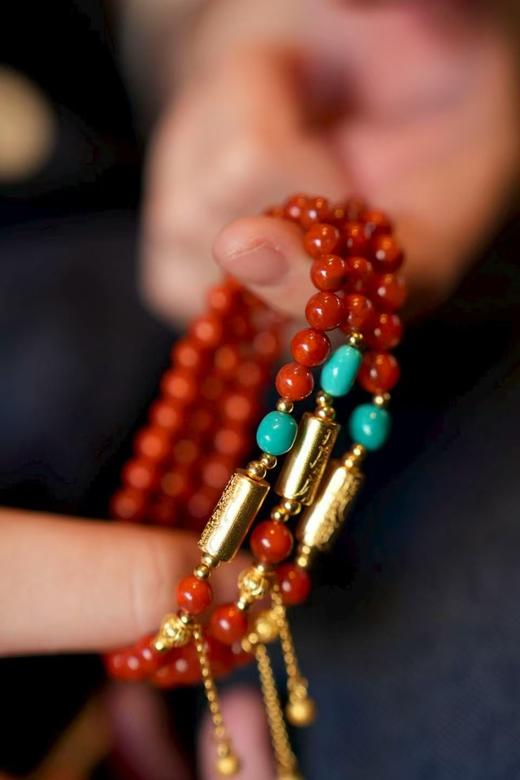 太岁迎新天然南红新中式手串 CR 商品图5