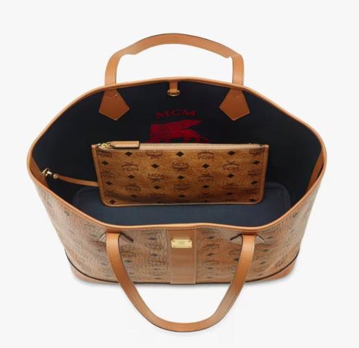 MCM 购物袋 MEDIUM女  MWPGSLR02CO001-F 干邑色. 商品图4